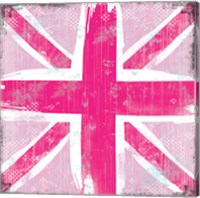 Union Jack Pink Fine Art Print
