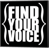 Find Your Voice 4 Fine Art Print