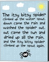 Itsy Bitsy Spider Fine Art Print