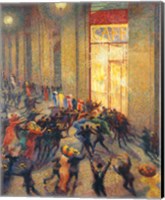 Riot in the Gallery, 1910 Fine Art Print