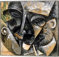 Dynamism of Man's Head 1914 Fine Art Print