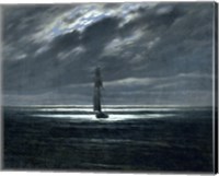 Sea-Piece by Moonlight Fine Art Print
