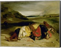 The Death of Hassan, 1825 Fine Art Print