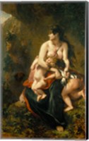 Medea Kills Her Children, 1838 Fine Art Print