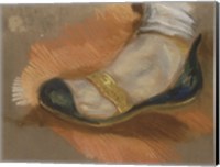 Study of a Slipper, 1827-1828 Fine Art Print