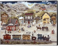 The Mining Town Of Sweet Tuesday Fine Art Print