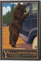 Don't Feed The Bears Yellowstone Fine Art Print
