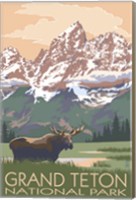 Grand Teton National Park Moose Fine Art Print