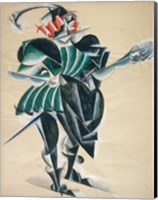 Romeo In A Mask, 1920 Fine Art Print