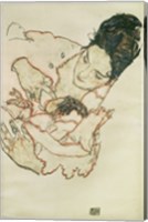 Nursing Mother (Stephanie Gruenwald), 1917 Fine Art Print