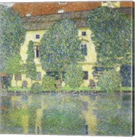 Schloss Kammer Am Attersee Iii (Wasserschloss), 1910 Fine Art Print