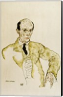 Composer Arnold Schoenberg, 1917 Fine Art Print