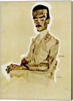 Portrait of Eduard Kosmack Seated, 1910 Fine Art Print