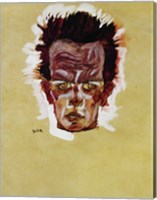 Self-Portrait (Head), 1910 Fine Art Print