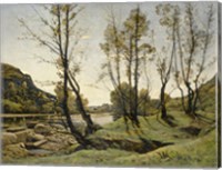 The Aumance Valley, 1875 Fine Art Print