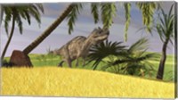 Ceratosaurus Hunting Fine Art Print