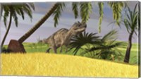 Ceratosaurus Hunting Fine Art Print