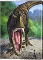 Ceratosaurus Dentisulcatus Fine Art Print