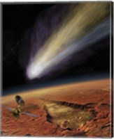 2014 Comet over Aromatum, Mars Fine Art Print