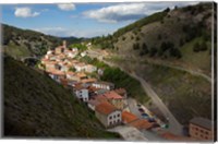 Ortigosa village, Sierra de Camero Nuevo Mountains, La Rioja, Spain Fine Art Print