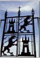 Decorative Wrought-Iron Gate of Alcazar, Cordoba, Spain Fine Art Print