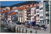 Spain, Basque Country, Vizcaya, Lekeitio Harbor Fine Art Print