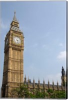 England, London, Big Ben Clock Tower Fine Art Print