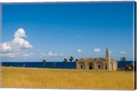 Cyprus, Karpas peninsula, Ayios Thyrsos church Fine Art Print