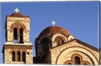 St Nicholas Greek Orthodox Church, Delphi, Greece Fine Art Print