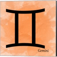 Gemini - Orange Fine Art Print