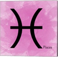 Pisces - Pink Fine Art Print