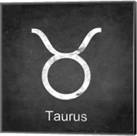 Taurus - Black Fine Art Print