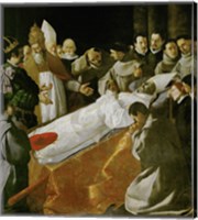 Death of Saint Bonaventura, 1627 Fine Art Print