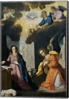 The Annunciation, 1638-1639 Fine Art Print