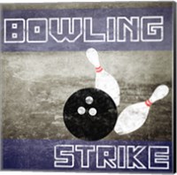 Bowling Strike Fine Art Print