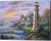 Lighthouse Haven II Fine Art Print