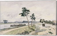 The Seine at Argenteuil,  c. 1867 Fine Art Print