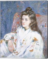 A Portrait Of the Artist's Daughter Fine Art Print