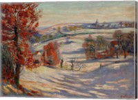 Snow In Ivry, 1895 Fine Art Print