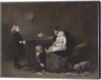 The Sick Child, 1885 Fine Art Print