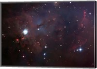 NGC 1999 is a dust filled bright Nebula Fine Art Print