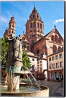 Saint Martin's Cathedral, Mainz, Germany Fine Art Print