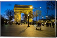Arch of Triumph, Paris, France Fine Art Print
