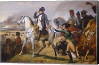 Painting of Napoleon in Hall of Battles Fine Art Print