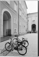 Bicycles in the Domplatz Fine Art Print