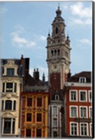 Lille Architecture and Bell Tower Fine Art Print