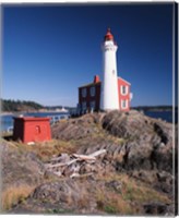 Fisgard Lighthouse, Fort Rodd Fine Art Print