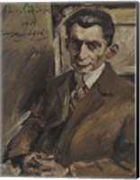 Portrait Of Julius Meier-Graefe, 1914 Fine Art Print