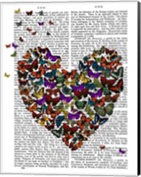 Butterfly Heart Fine Art Print