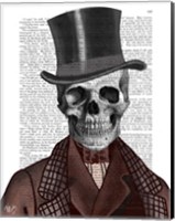 Skeleton Gentleman and Top hat Fine Art Print
